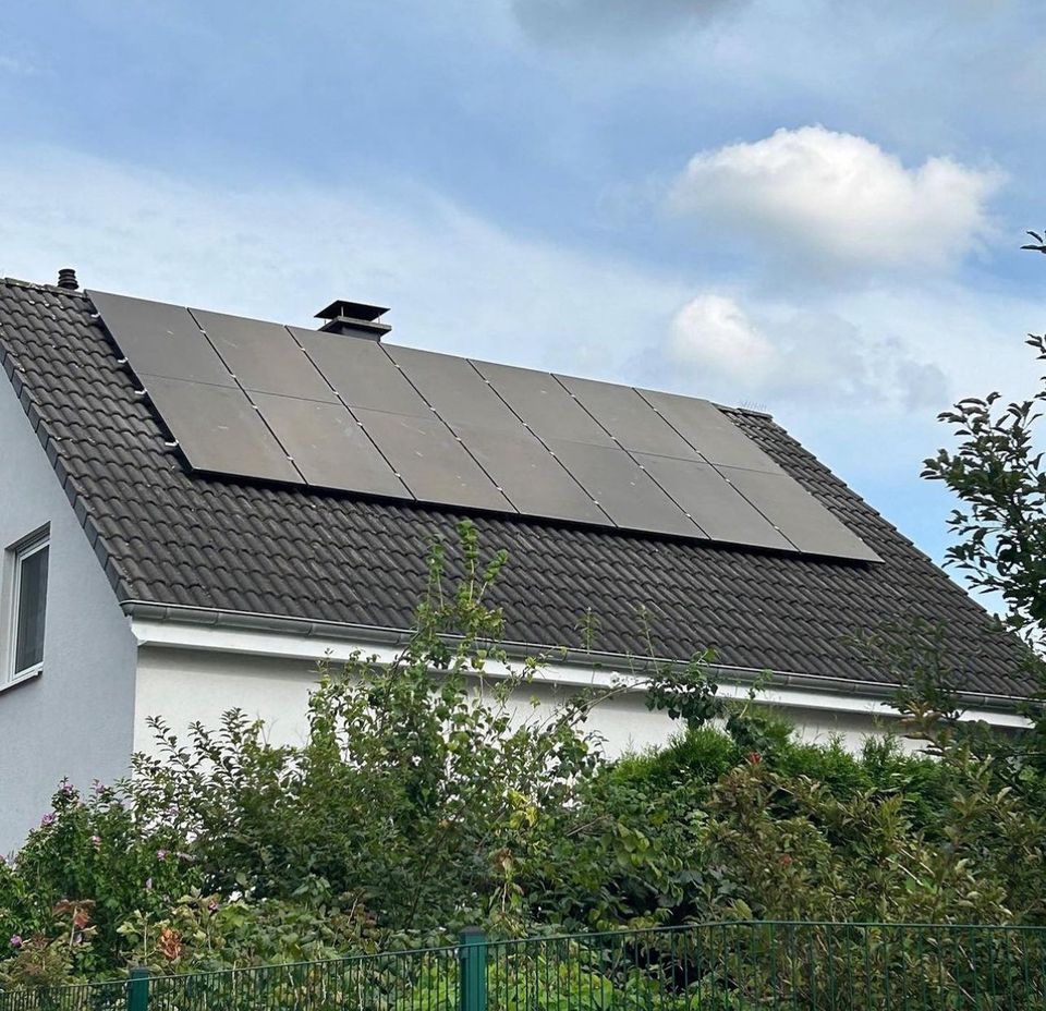 ☀️ 10kW Photovoltaik Anlage + 7,6kW Solarspeicher | Schlüsselfertig | Glas/Glas Module | Photovoltaikanlage | PV Anlage in Hagen