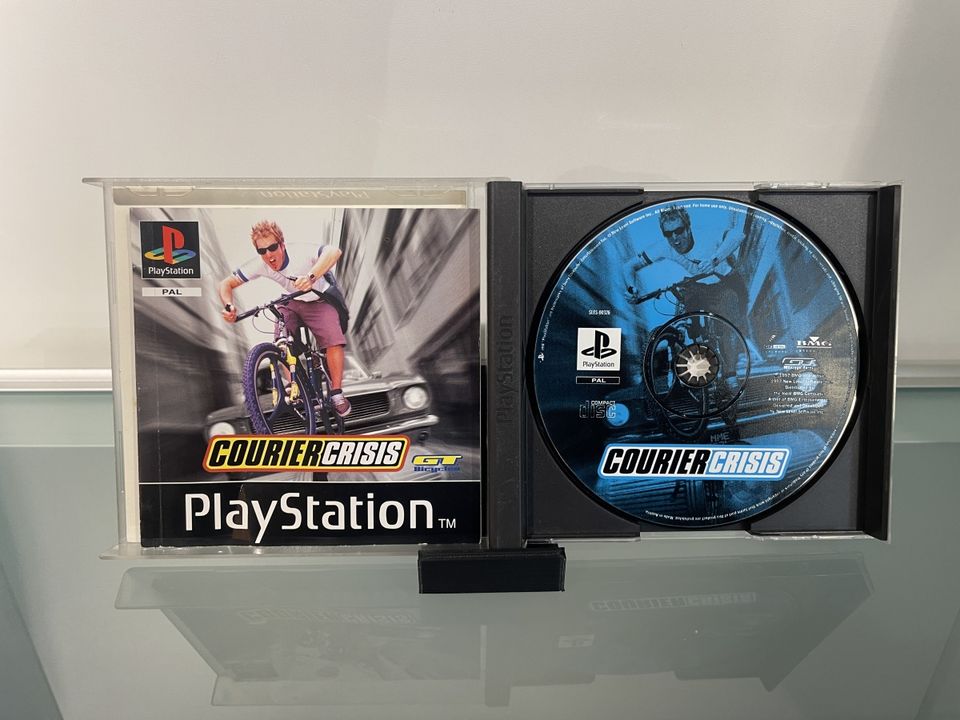 PS1 Playsation 1 Spiel Game - Courier Crisis in Vohenstrauß