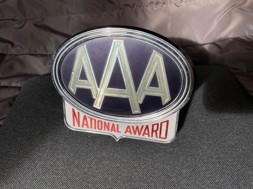 Oldtimer Emblem , AAA National Award,  US Car, selten in Böblingen