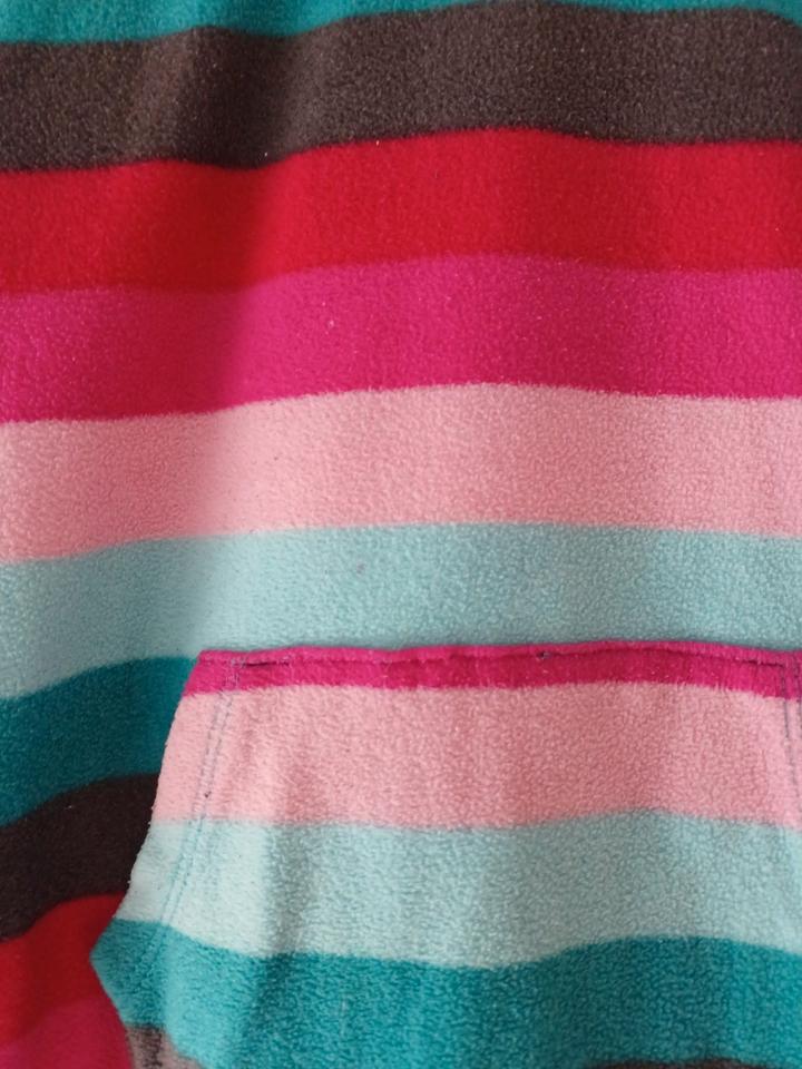 warmes Kleid Topolino Gr. 128 Fleece Fleecekleid mit Kapuze in Eicklingen