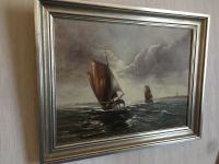 Willy Schubert Dü, signiertes Gemälde „Segelboote“ Schleswig-Holstein - Laboe Vorschau