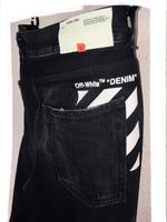 schwarze Off White Jeans W 34 / L Sachsen - Hoyerswerda Vorschau