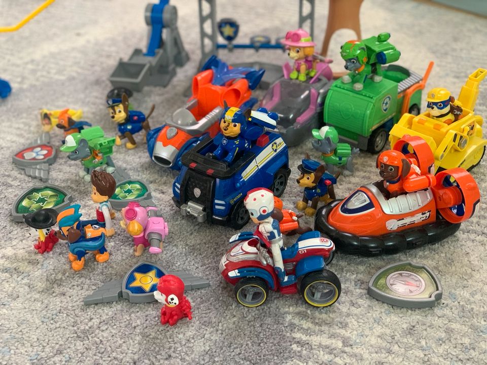 Paw Patrol Autos und Figuren in Borsdorf