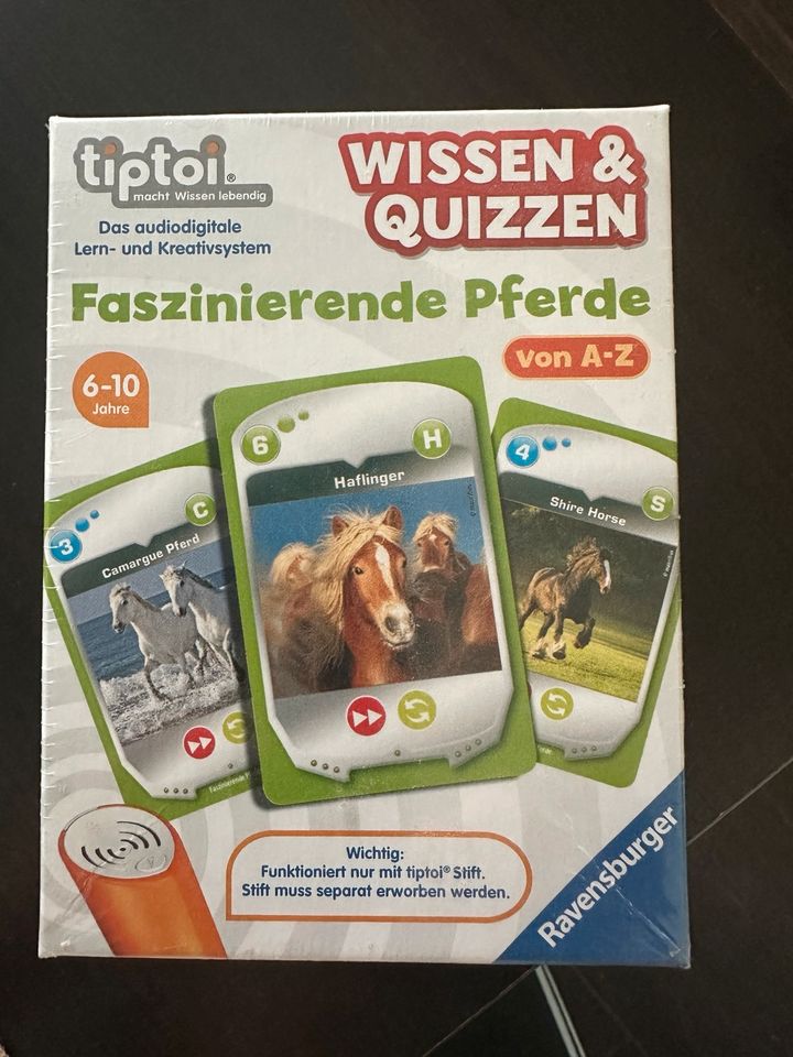 Tiptoi Wissen&Quizzen Pferde in Worms