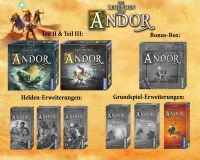 Die Legenden von Andor (Brettspiel-Erweiterungen) Niedersachsen - Ritterhude Vorschau