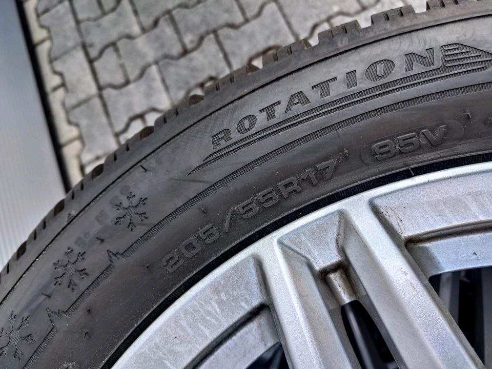 ✓ MERCEDES CLA W118 A-KLASSE 205/55 R17 WINTERRÄDER AMG FELGEN in Herten