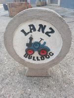 Lanz Bulldog Beton Deko Schild Baden-Württemberg - Sulzfeld Vorschau