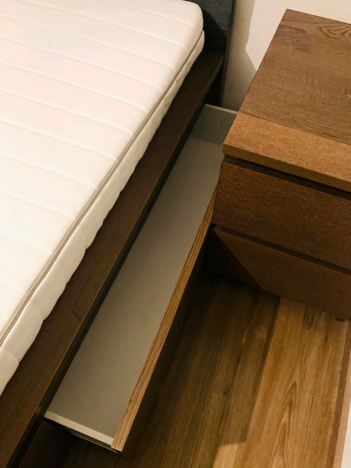 IKEA Malm Bett braun 180cm x 200 cm in Bogen Niederbay