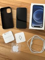 Apple iPhone 12 mini schwarz 64 GB Top Zustand Bayern - Donauwörth Vorschau