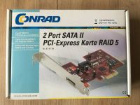 PCI- Express Karte RAID 5 mit 2 SATA II Anschlüssen Bayern - Werneck Vorschau