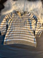 Adagio beige Pullover Frühling Sweatshirt maritim Pulli Glitzer Niedersachsen - Peine Vorschau