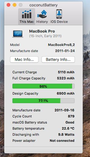 Apple MacBook Pro 15“ Mattes LCD // i7 // 128GB SSD // 4GB RAM in Frankfurt am Main