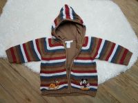 Strickjacke 80 H&M Disney, Baum wolle Mickey Pluto braun blau Niedersachsen - Hatten Vorschau