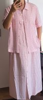 Basler Kleid mit  Taschen und Jäckchen Gr 44, rosa/weiß Niedersachsen - Aurich Vorschau