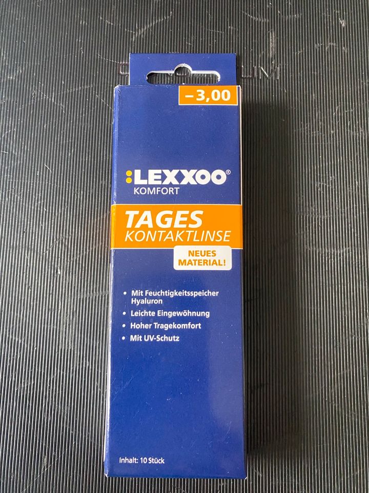 10 Lexxoo Tageslinsen -3,00, inkl. Versand in Saarbrücken