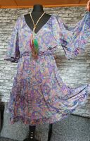 Neu Boho Hippie Ibiza Kleid 36 38 M S seide Kleid bunt Volants Bayern - Hof (Saale) Vorschau