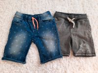 Set 2 Shorts Jeans kurze hose in blau grau gr. 116 Sachsen-Anhalt - Weißenfels Vorschau