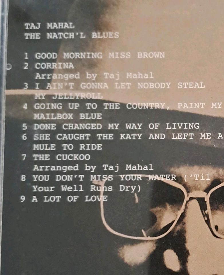 CD: Taj Mahal *The Natch'l Blues* in Berlin