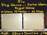 Alu Sortierwanne - Regalwanne - Stegwanne - je 4kg - 23 Fächer Niedersachsen - Lemgow Vorschau