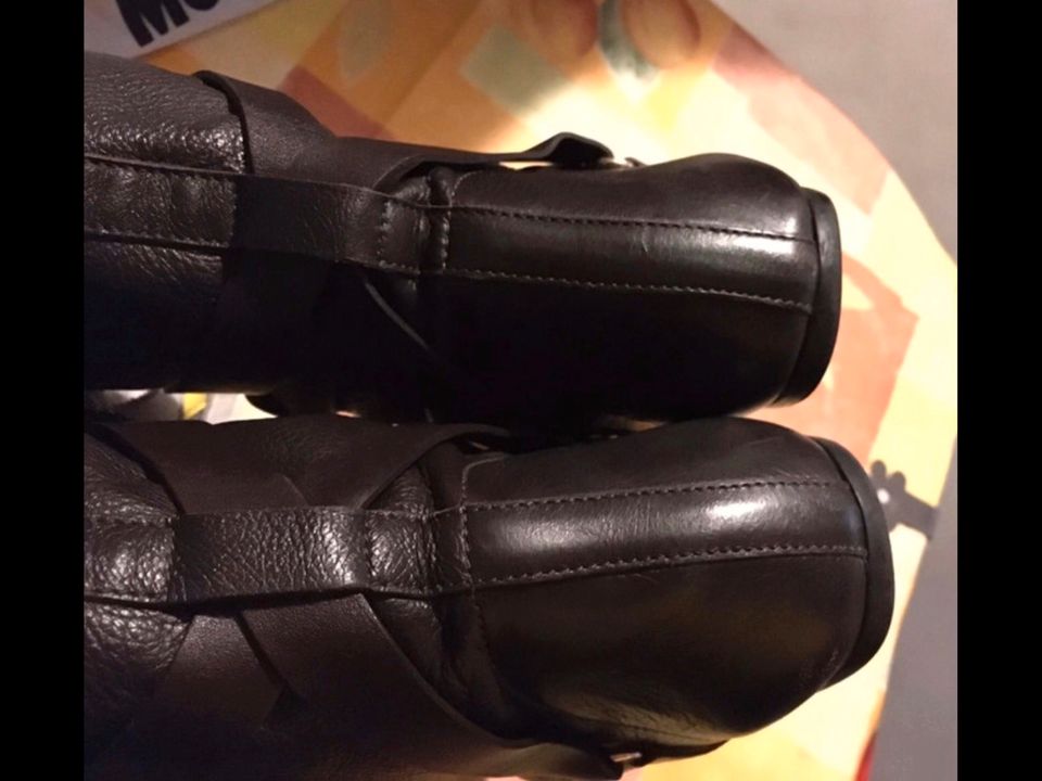 Gucci Damen Sexy Trend Leder Stiefel Boots Stiefeletten Schuhe in Riedlingen