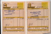 2 schöne Rechnungen. Opel-Dienst 1966 Niedersachsen - Wolfsburg Vorschau