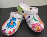 Damen Pantoletten Gr.40  Blumen Bayern - Freising Vorschau