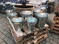 Wunderschöne Zinkeimer mit Holzgriff 7 / 12 Liter, Ascheeimer Hessen - Dornburg Vorschau