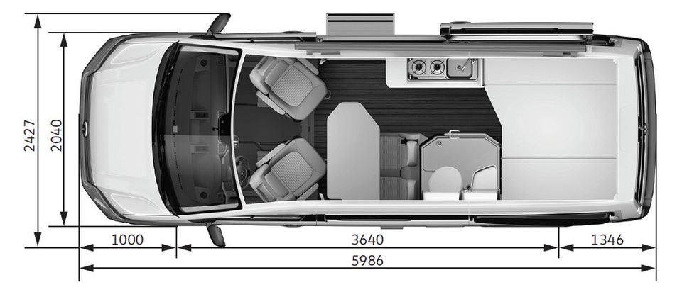 Grand California Camper zu vermieten, Wohnmobil, Reisemobil in Unnau