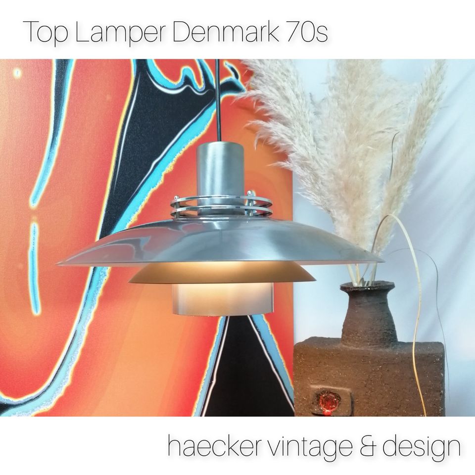 Lampe zu danish design poulsen mid-century retro vintage 70er in München