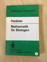 Mathematik für Biologen, Hadeler Heidelberger Taschenbücher Hessen - Leun Vorschau