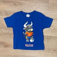 T-Shirt mit Stier aus Pamplona, Gr. 86 Schleswig-Holstein - Struckum Vorschau