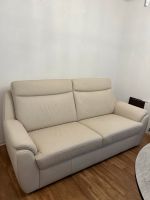 Ledersofa beige Brandenburg - Potsdam Vorschau