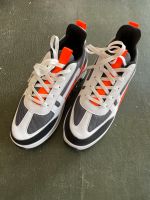 2in1 Sneaker/Rollschuhe, weiß/schwarz/orange, Gr. 43 Sachsen - Plauen Vorschau