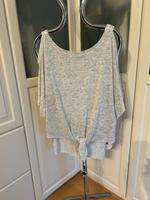 Tredy boho Knoten Bluse Strick Spitze Größe 3 entspricht 44/46 Hessen - Rimbach Vorschau