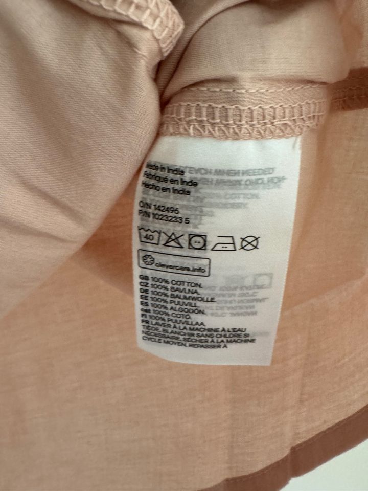 Tolles neues leichtes H&M Top in rosé mit Flügelärmchen in Gr 122 in Kirchheim unter Teck