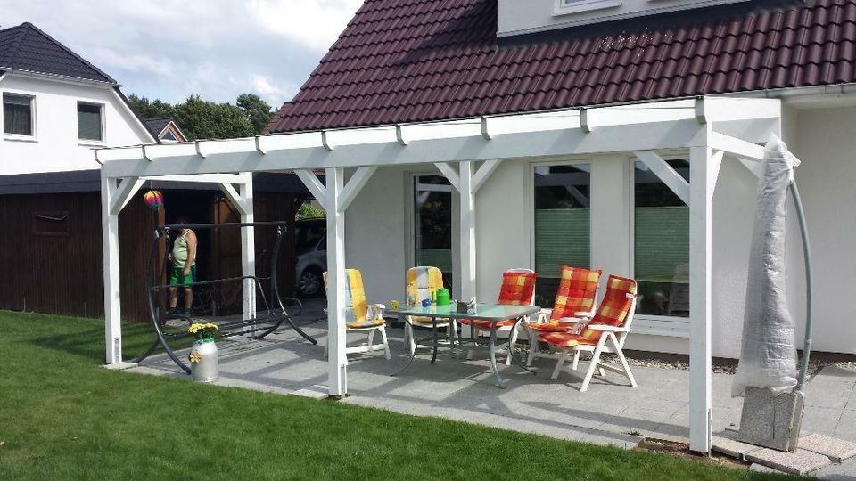 Holz Terrassenüberdachung Terassendach Terrassendach Carport in Grevenbroich