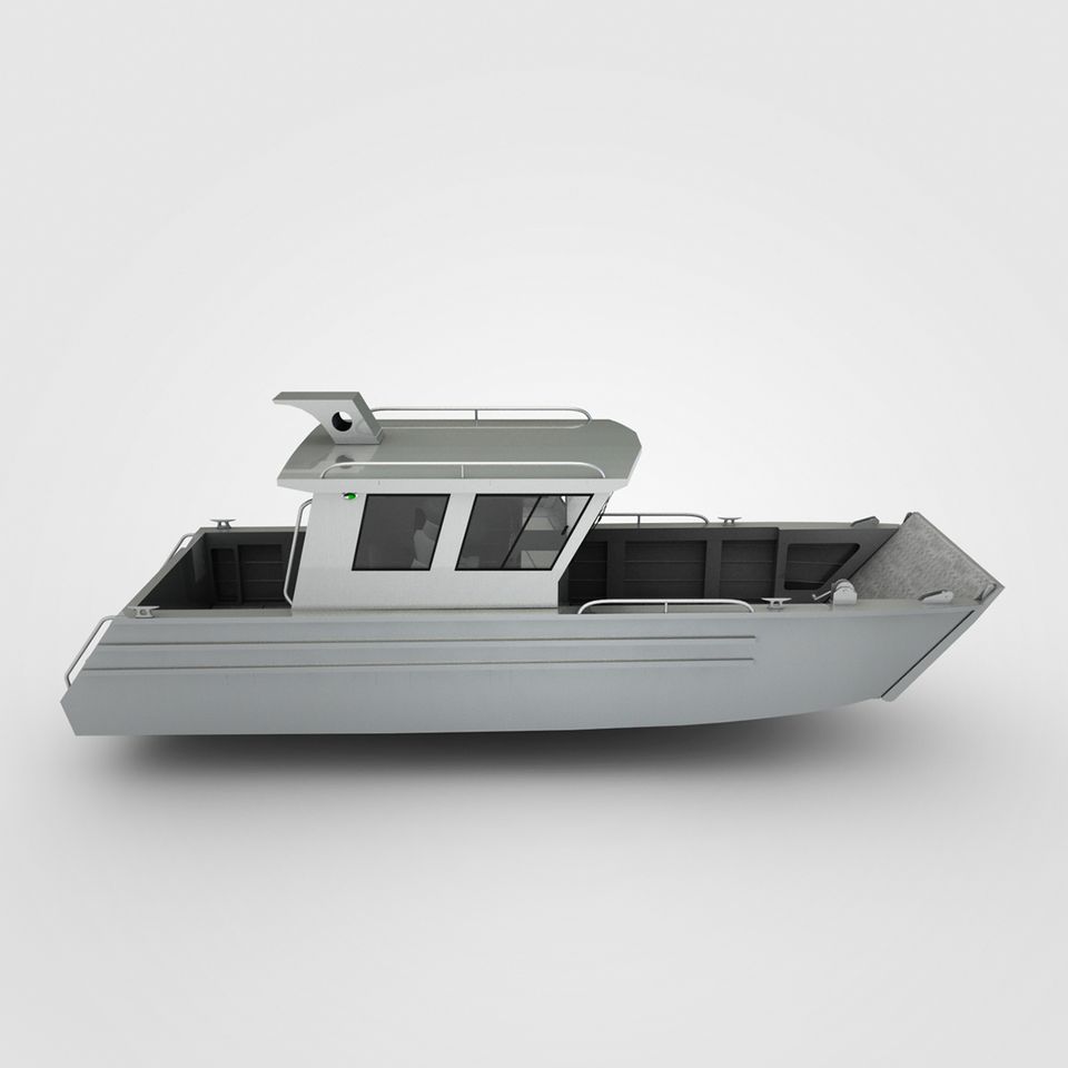 AluForce W790CAB Aluboot Aluminiumboot Arbeitsboot in Bargteheide