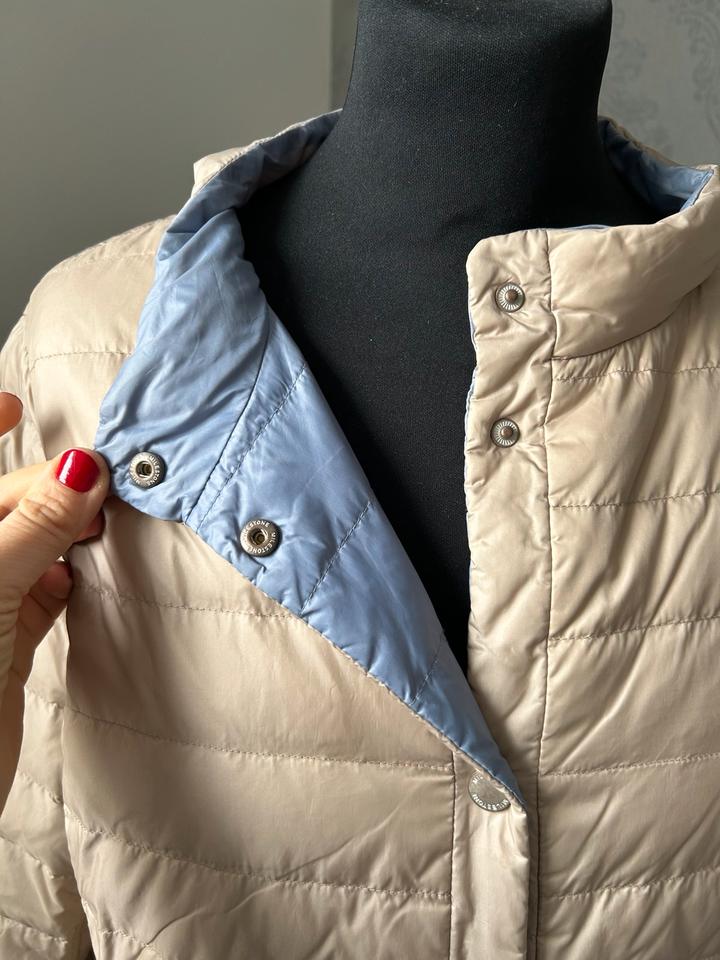 Milestone Daunen Jacke Mantel Zweiseitige gr. 40 Blau&Beige in Riedstadt