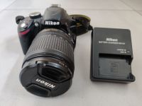 Nikon D3200 24.2 MP SLR-Digitalkamera - Schwarz (Kit m/ AF-S DX 1 Hessen - Friedrichsdorf Vorschau