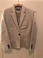 Mango Damen-Blazer Jacke Beige Größe 42 wie Neu Niedersachsen - Neuenkirchen-Vörden Vorschau