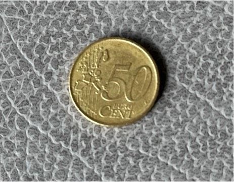 Echtes Sammler Stück 50 Cent 1999 in Hamburg