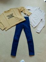 3tgl. Set Jeans und Shirts in Gr. XS/S ZARA Leipzig - Möckern Vorschau