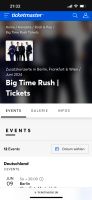 Suche 4 Sitzplätze für Big Time Rush in Berlin Brandenburg - Potsdam Vorschau