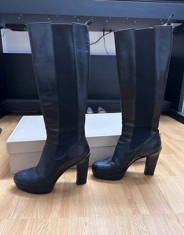 Santoni Stiefel, Luxus Damenstiefel, wie neu, Gr.37 in Hannover