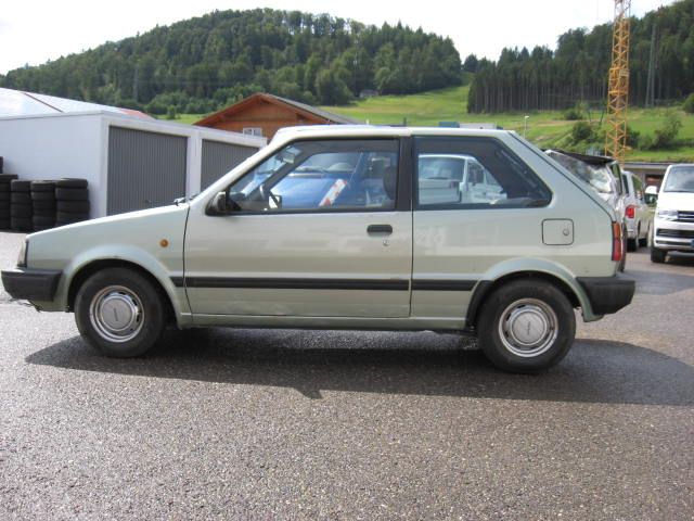 Nissan Micra LX Typ K10 Oldtimer 1. Serie Baujahr 1986 in Burladingen