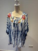 Grace Ibiza Hippie Tunika Bluse Shirt Batik  Gr 38-44 TOP!! Nordrhein-Westfalen - Kerpen Vorschau