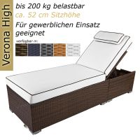 Liegestuhl/Sonnenliege Loungemöbel Garten/Balkon/Terrasse Rattan Bayern - Alzenau Vorschau