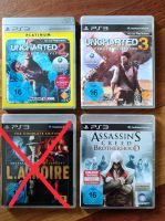 Ps3 Uncharted 2 Uncharted 3 Assassin's Creed brotherho Bayern - Ustersbach Vorschau