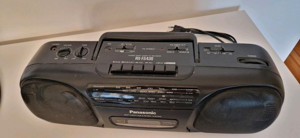 Radiokassettenrekorder,Kassettenrekorder von Panasonic in Güstrow