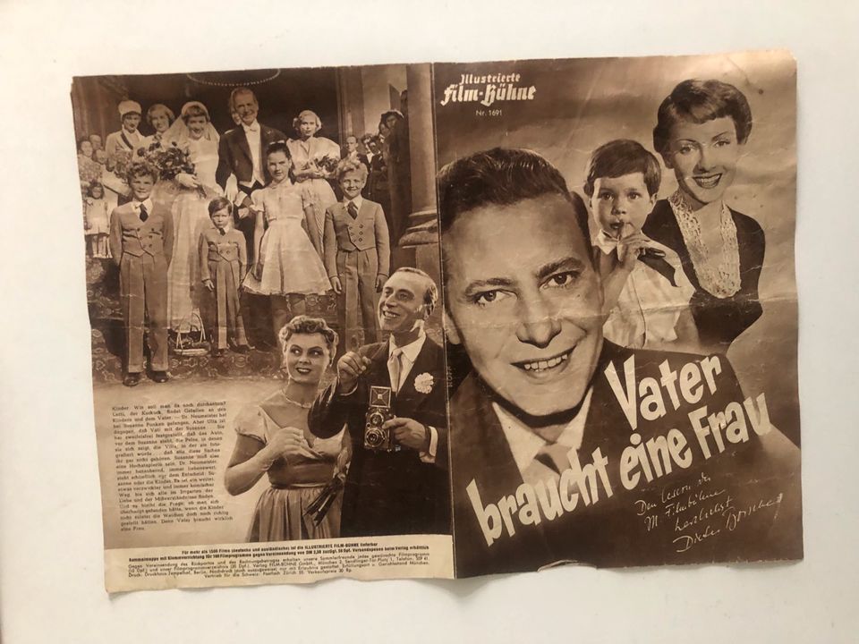 Alte Filmprogrammhefte 50‘Jahre in Bremen